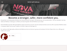 Tablet Screenshot of novaselfdefense.com